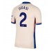 Maillot de foot Chelsea Axel Disasi #2 Extérieur vêtements 2024-25 Manches Courtes